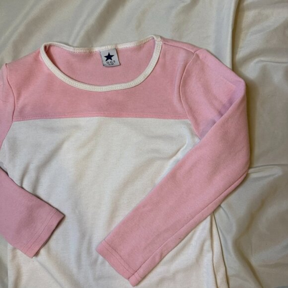 Pink and White Baseball Shirt - Picture 4 of 4